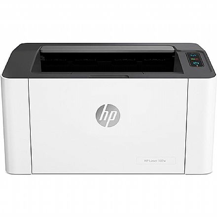 Impressora - Impressora Laser HP LaserJet 107W - USB, Wi-Fi - 110V - 4ZB78A