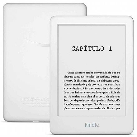 Tablet - Kindle 10ª Geração - 4GB - Wi-Fi - Luz de Leitura Integrada - Tela Antirreflexo - Branco - AO0741