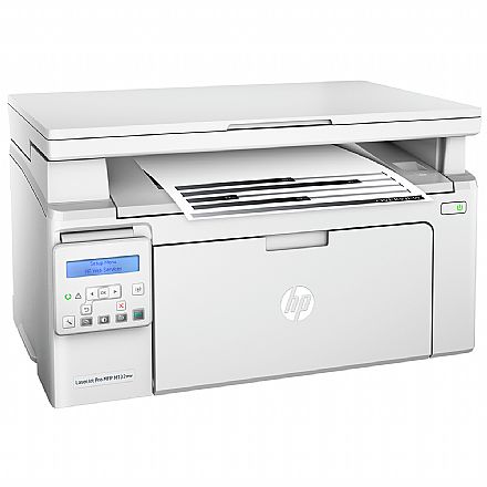 Multifuncional - Multifuncional Laser HP LaserJet Pro MFP M132NW - 110V - USB, Rede, Wi-Fi, Wi-Fi Direct® - Impressora, Copiadora e Scanner - G3Q62A