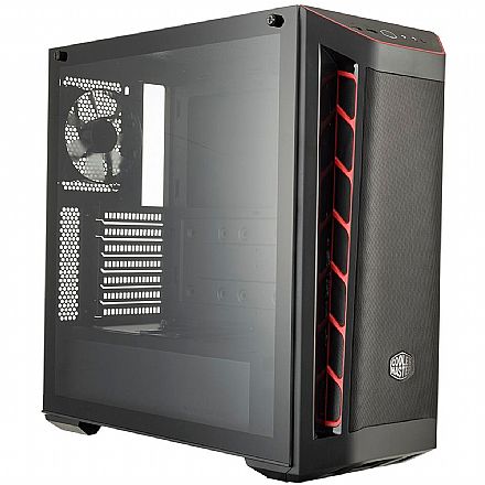 Gabinete - Gabinete Cooler Master MasterBox MB511 TG - Janela Lateral em Vidro Temperado - USB 3.0 - MCB-B511D-KGNN-S00