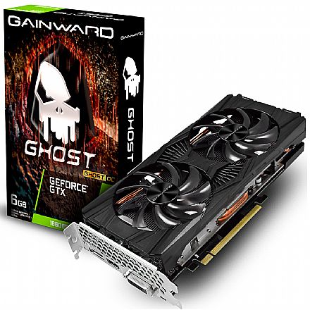 Placa de Vídeo - GeForce GTX 1660 Super 6GB GDDR6 192bits - Ghost OC - Gainward NE6166S018J9-1160X