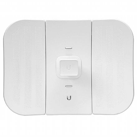 Roteador, Repetidor & Acess Point - CPE Ubiquiti LiteBeam M5 airMAX - LBE-M5-23 - 5 GHz - Antena 23dBi - Throughput 100Mbps - 1 porta PoE 100Mbps - Alcance de até 30km