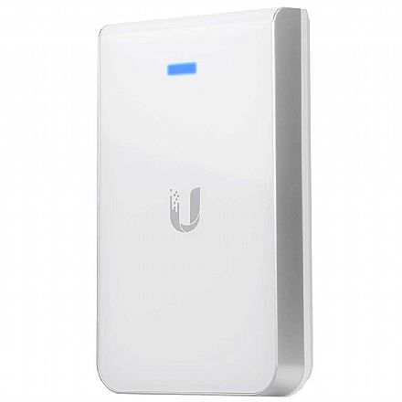 Roteador, Repetidor & Acess Point - Access Point Ubiquiti UniFi® UAP AC IW AC1200 - Dual Band 2.4GHz e 5GHz - 20dBm - Gigabit - PoE passivo - Alcance até 120m - UAP-AC-IW