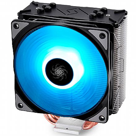 Cooler CPU - Cooler DeepCool Gammaxx GTE RGB (AMD / Intel) - com LED RGB - DP-MCH4-GMX-GTE