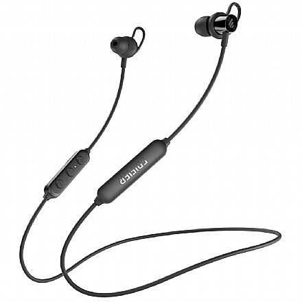 Fone de Ouvido - Fone de Ouvido Bluetooth Intra-Auricular Edifier - com Microfone - Resistente à água - Função Magnética - Preto - W200BTSE