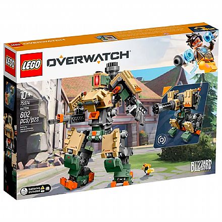 Brinquedo - LEGO Overwatch - Bastion - 75974