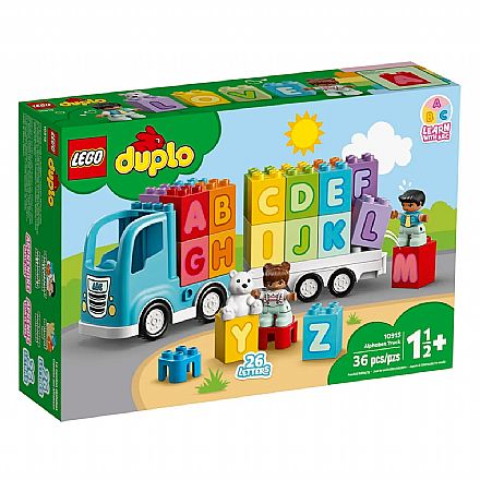Brinquedo - LEGO Duplo - Caminhão do Alfabeto - 10915