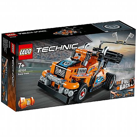 Brinquedo - LEGO Technic - Caminhao de Corrida - 42104