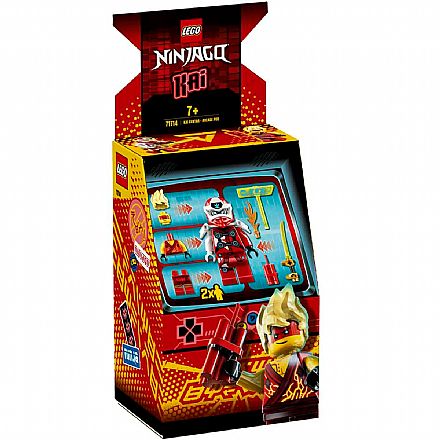 Brinquedo - LEGO Ninjago - Kai Avatar - Arcade Pod - 71714