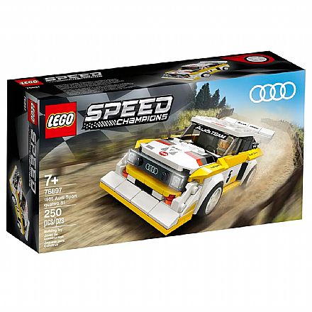Brinquedo - LEGO Speed Champions - 1985 Audi Sport quattro S1 - 76897