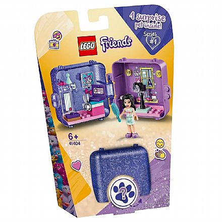 Brinquedo - LEGO Friends - Cubo de Brincar da Emma - 41404