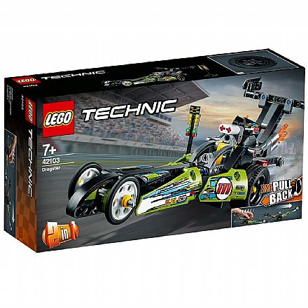 Brinquedo - LEGO Technic - Dragster - 42103