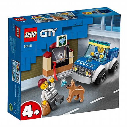 Brinquedo - LEGO City - Unidade de Cães Policiais - 60241