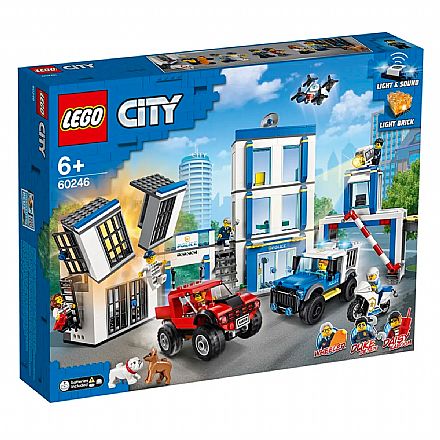 Brinquedo - LEGO City - Delegacia de Polícia - 60246