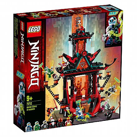 Brinquedo - LEGO Ninjago - Imperio Templo da Loucura - 71712