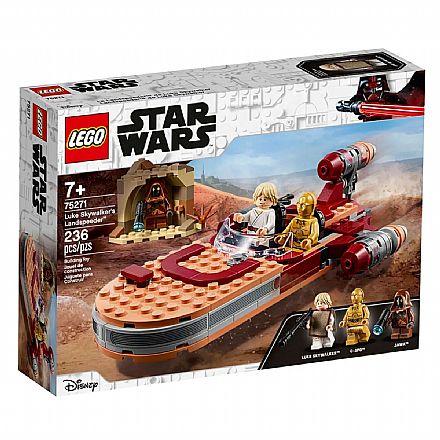 Brinquedo - LEGO Star Wars - Disney - O Landspeeder de Luke Skywalker - 75271