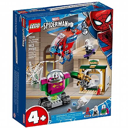 Brinquedo - LEGO Super Heroes - Disney - Marvel - Homem Aranha - A Ameaça de Mysterio - 76149