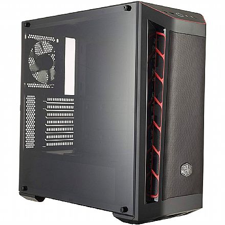 Gabinete - Gabinete Cooler Master MasterBox MB511 - Janela Lateral em Acrílico - MCB-B511D-KANN-S00