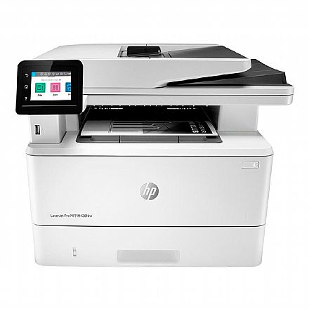 Multifuncional - Multifuncional Laser HP LaserJet Pro M428FDW - 110V - Duplex Frente e Verso - USB, Rede, Wi-Fi, Wi-Fi Direct® - Impressora, Copiadora, Scanner e Fax