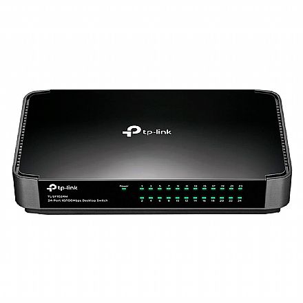 Rede Switch - Switch 24 portas TP-Link TL-SF1024M - 100Mbps