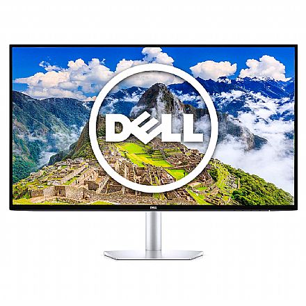 Monitor - Monitor 27" Dell S2719DC UltraFino - Quad HD 2560 x 1440 - HDR - FreeSync - 5ms - com USB-C - Outlet - Garantia 90 dias