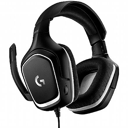 Fone de Ouvido - Headset Gamer Logitech G332 SE - Drivers 50mm - Controle de Volume - Flip to mute - Conector P2 - Preto