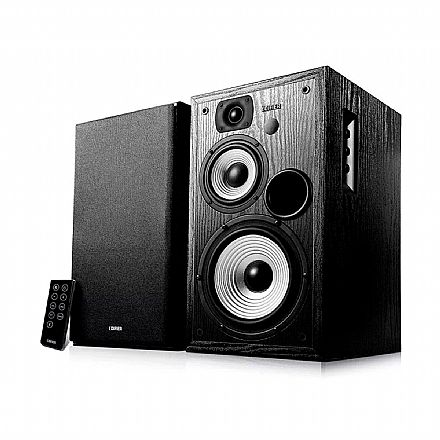 Caixa de Som - Caixa de Som Bluetooth Edifier R2730DB - 136W RMS - entradas RCA e Óptico - Controle Remoto - Bivolt - Preta