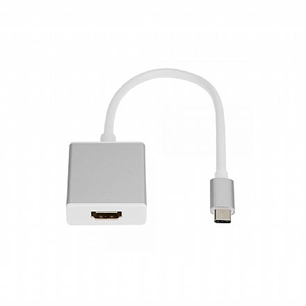 Cabo & Adaptador - Cabo Adaptador Conversor USB-C para HDMI Fêmea