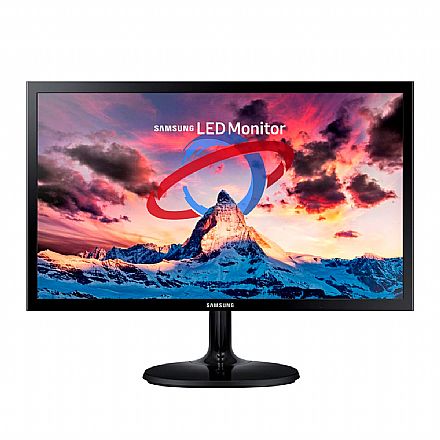 Monitor - Monitor 21.5" Samsung LS22F350FHLMZD - Full HD - 5ms - 60Hz - HDMI/VGA