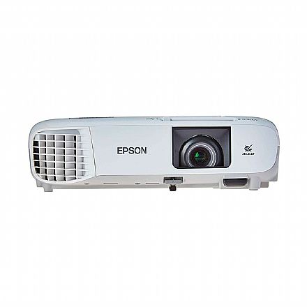 Projetor - Projetor Epson PowerLite W39 - 3.500 Lumens - Resolução 1280 x 800 - 3LCD - HDMI/VGA/USB - V11H856024