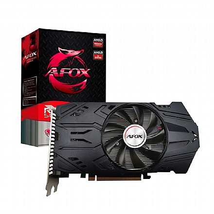 Placa de Vídeo - AMD Radeon RX 560D 4GB GDDR5 128bits - AFOX AFRX560D-4096D5H4-V3