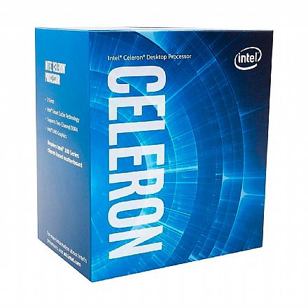 Processador Intel - Intel® Celeron® G4930 - LGA1151 - 3.2GHz - Cache 2MB - 8ª Geração Coffee Lake - BX80684G4930