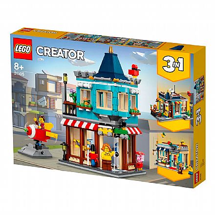 Brinquedo - LEGO Creator - Loja de Brinquedos da Cidade - 31105