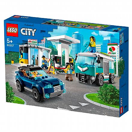 Brinquedo - LEGO City - Posto de Gasolina - 60257