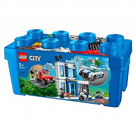 Brinquedo - LEGO City - Caixa de Peças da Policia - 60270
