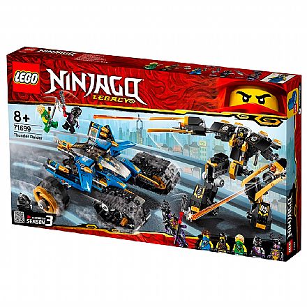 Brinquedo - LEGO Ninjago - Trovão Invasor - 71699