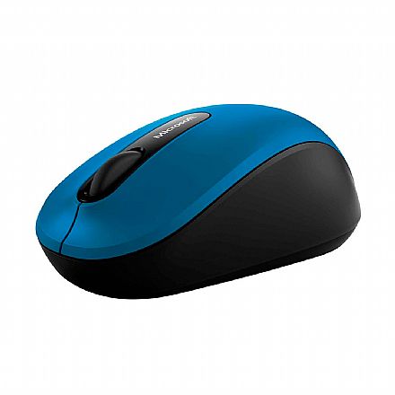 Mouse - Mouse sem Fio Microsoft Mobile 3600 - BlueTrack Technology - Azul - PN7-00028