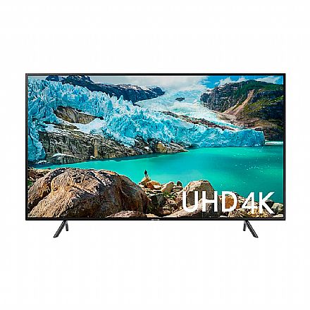 TVs - TV 58" Samsung UN58RU7100 - Smart TV - 4K Ultra HD - HDR Premium - Wi-Fi e Bluetooth Integrado - HDMI / USB