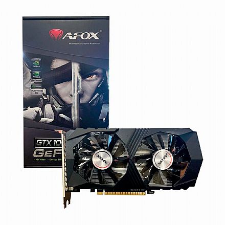 Placa de Vídeo - GeForce GTX 1050 Ti 4GB GDDR5 128bits - AFOX AF1050TI-4096D5H5