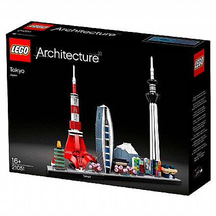 Brinquedo - LEGO Architecture - Tóquio - 21051