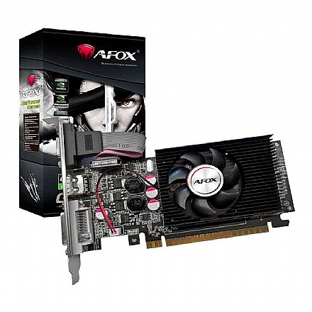 Placa de Vídeo - GeForce GT 610 2GB GDDR3 64bits - AFOX - AF610-2048D3L5
