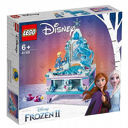 Brinquedo - LEGO Disney - Frozen 2 - Caixa de Joias da Elsa - 41168
