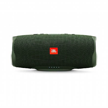 Caixa de Som - Caixa de Som Portátil JBL Charge 4 - Bluetooth - À Prova d`água - 30W RMS - Verde - JBLCHARGE4GRN