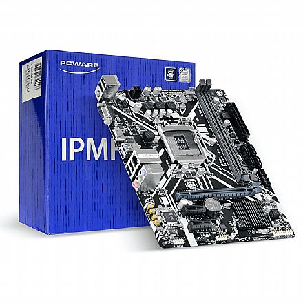 Placa Mãe para Intel - PCWare IPMH310G (LGA 1151 - DDR4 2133) Chipset Intel H310 Express - Micro ATX
