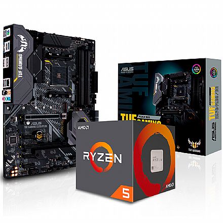 Kit Upgrade - Kit Upgrade AMD Ryzen™ 5 3500X + Asus TUF X570-PLUS/BR GAMING