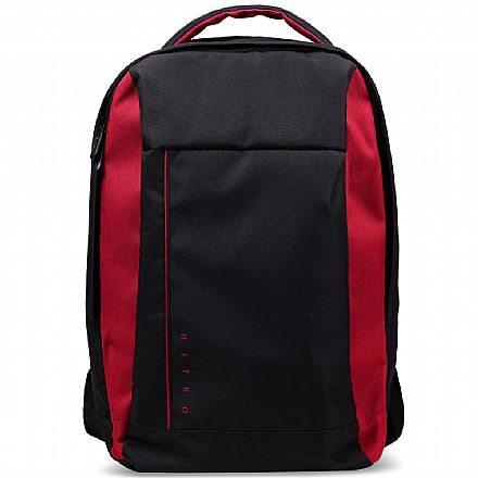 Mochila / Bolsas - Mochila Acer Nitro - Resistente a água - para Notebook - Preto e Vermelho - NP-BAG11-00V