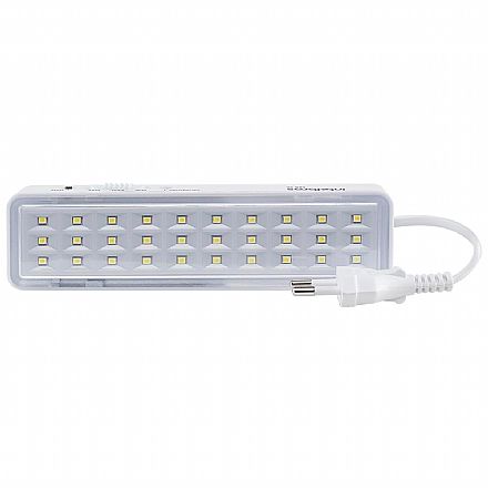 Iluminação & Elétricos - Luminária de Emergência com 30 LEDS - Bivolt - 2W - Intelbras LEA 30