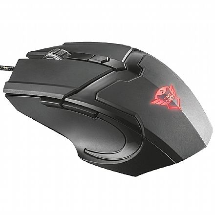 Mouse - Mouse Gamer Trust GXT 101 Gav - LED - 4800dpi - 6 Botões - 21044