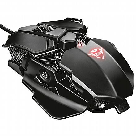 Mouse - Mouse Gamer Trust GXT 138 X-Ray - LED RGB - 4000dpi - 10 Botões - 22089