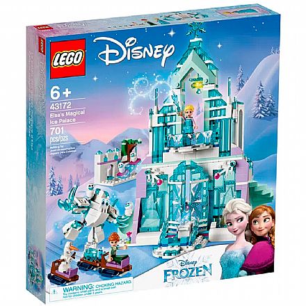 Brinquedo - LEGO Disney Princess - O Palácio de Gelo Mágico da Elsa - 43172